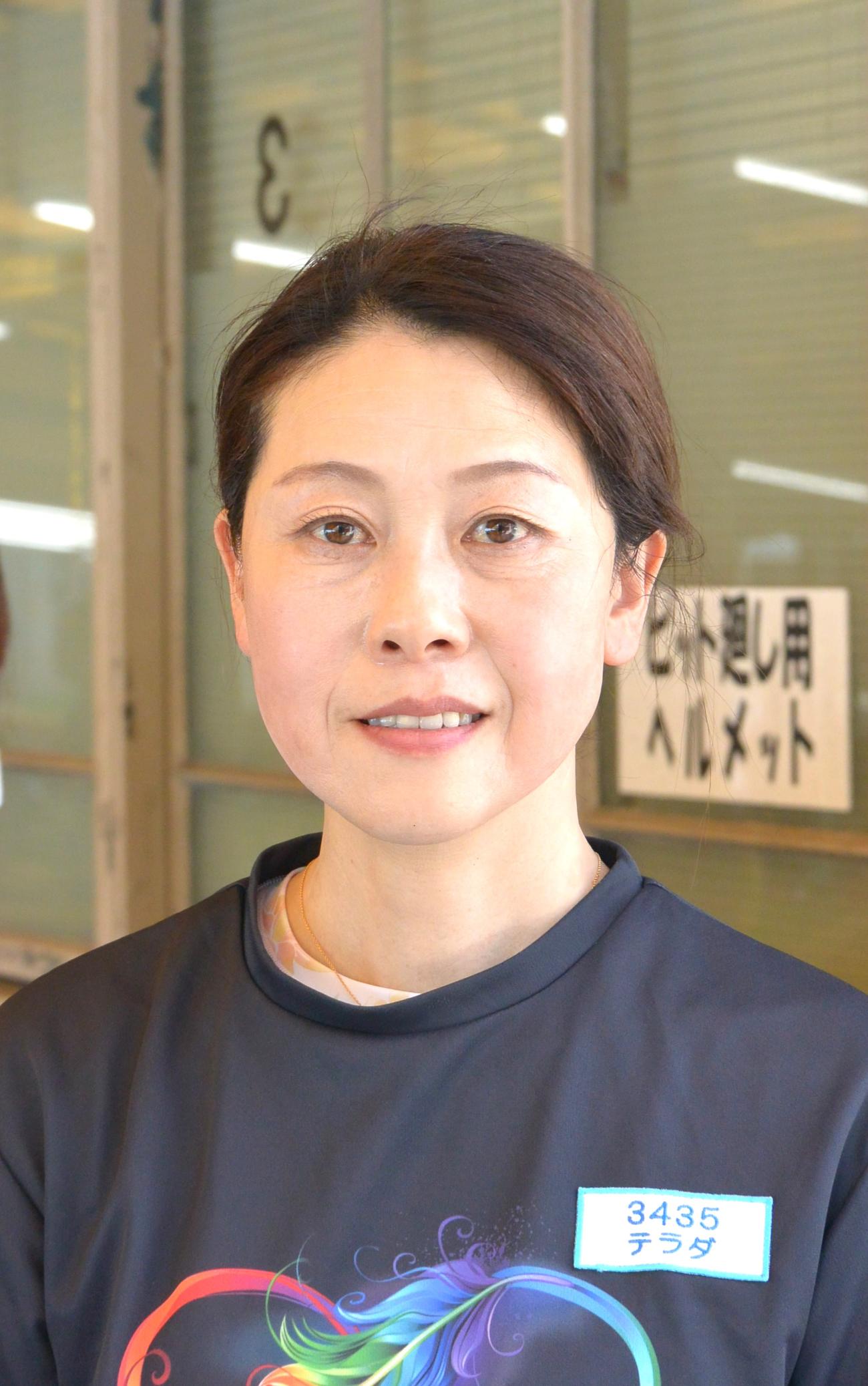 寺田千恵（2024年6月13日撮影）