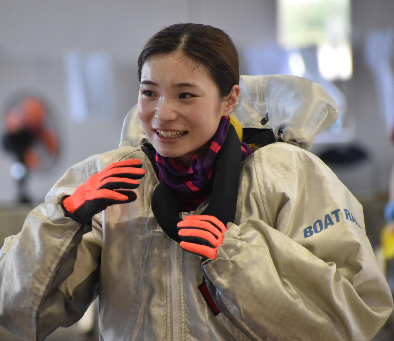 シリーズ初勝利を挙げた奥村明日香