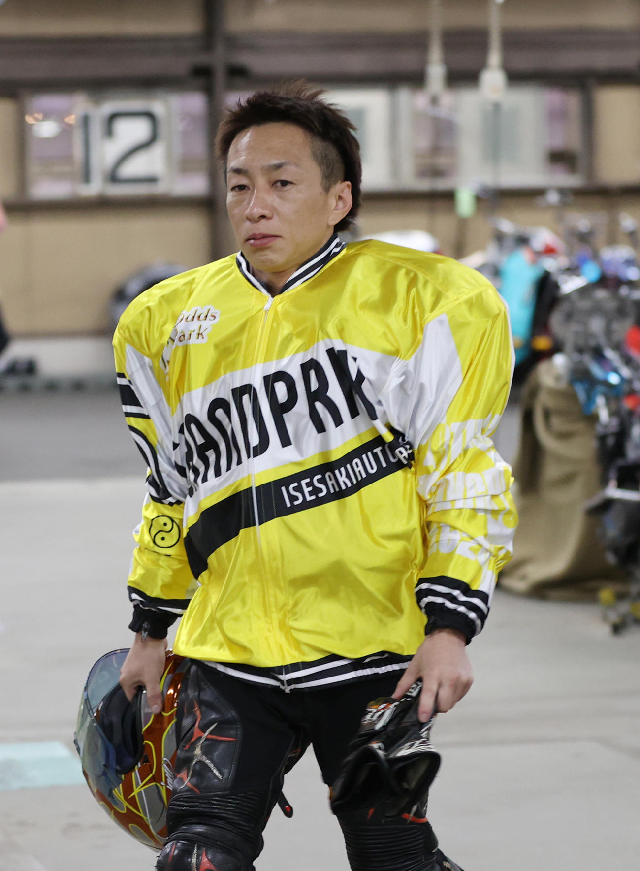 優勝戦に臨む鈴木宏和（撮影・柴田隆二）