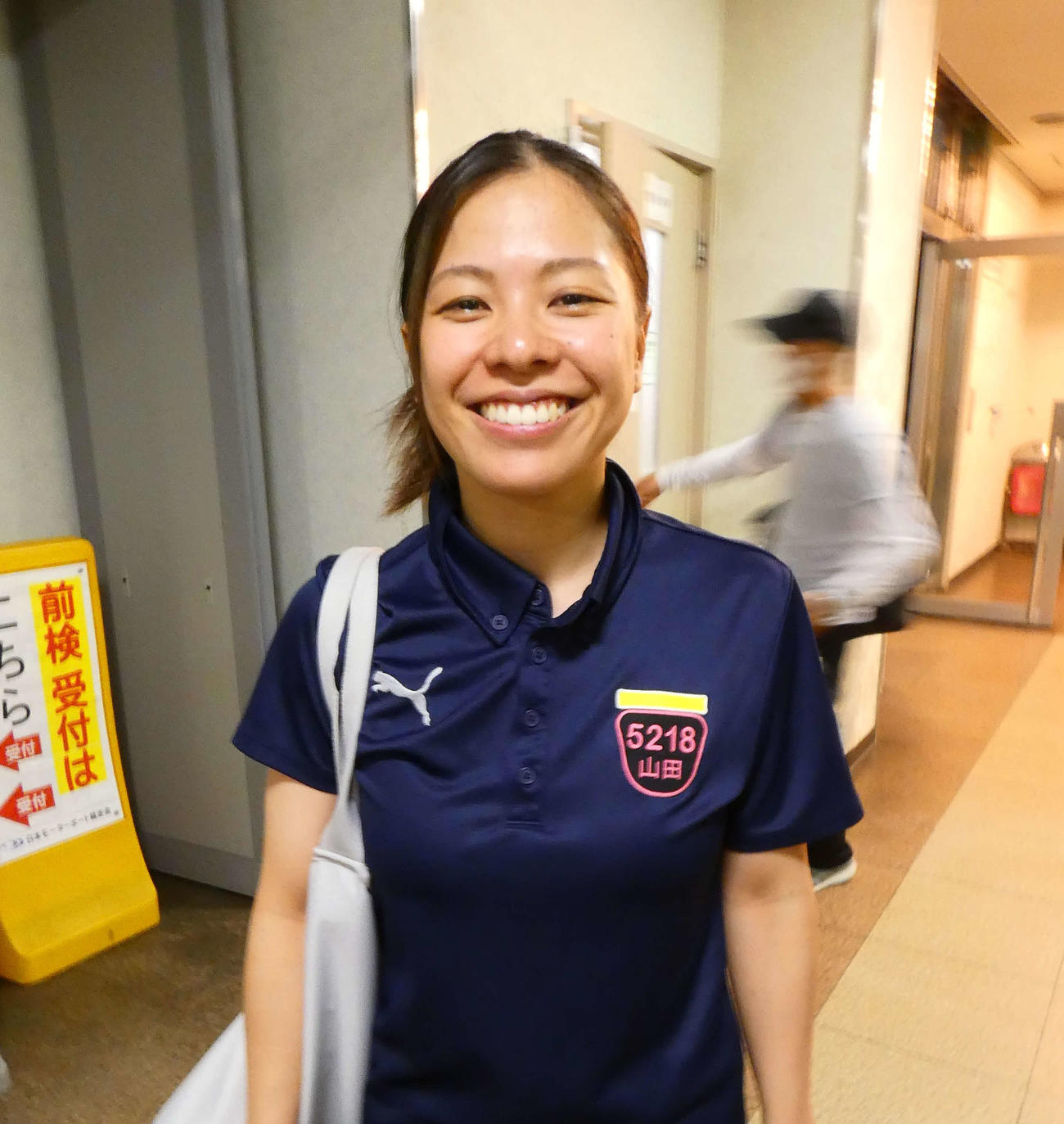 山田理央は2日目3、7Rに登場する（撮影・前原一樹）