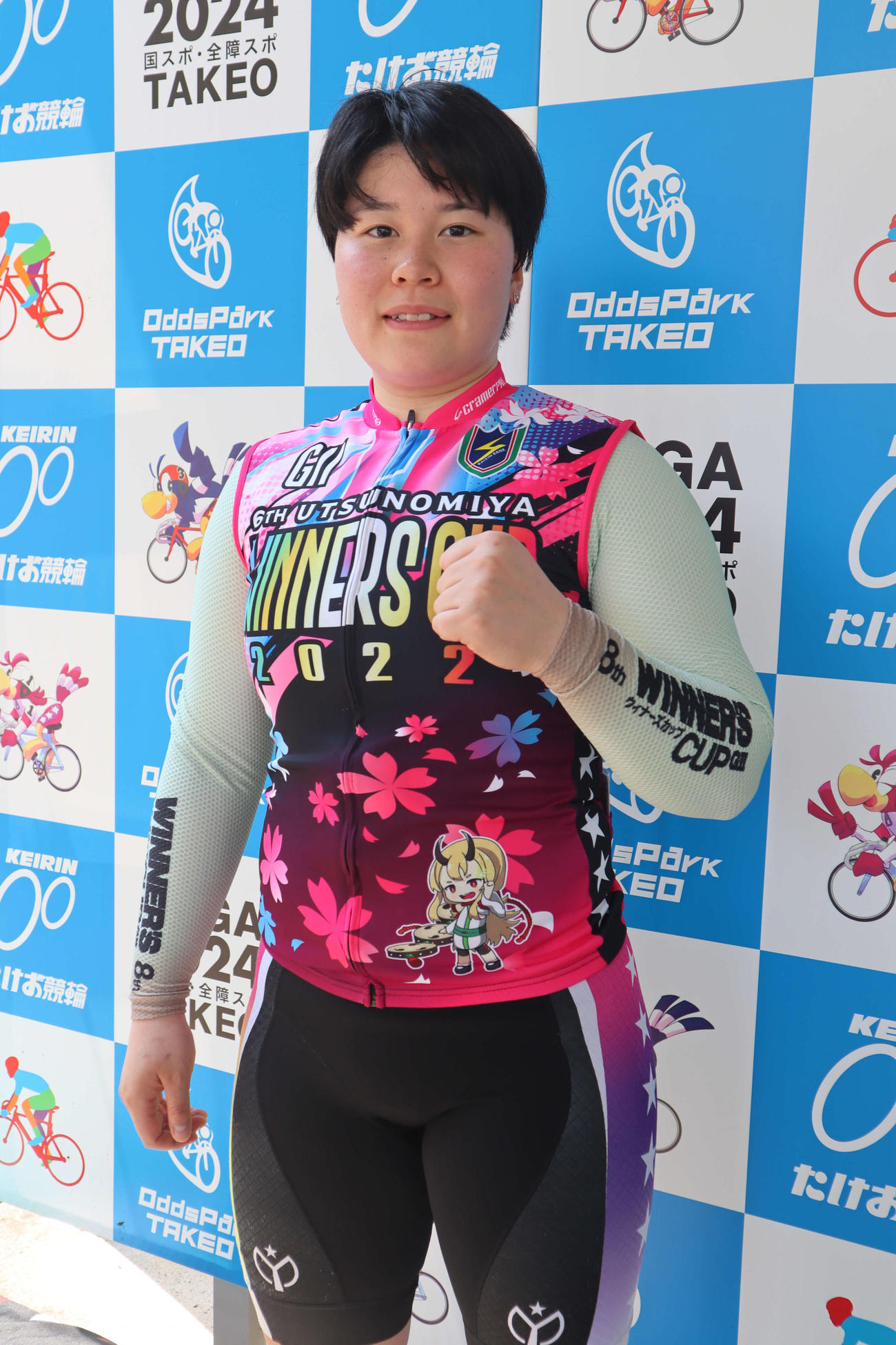 高木萌那は最終日も自分のレースに徹する（撮影・音無剛）