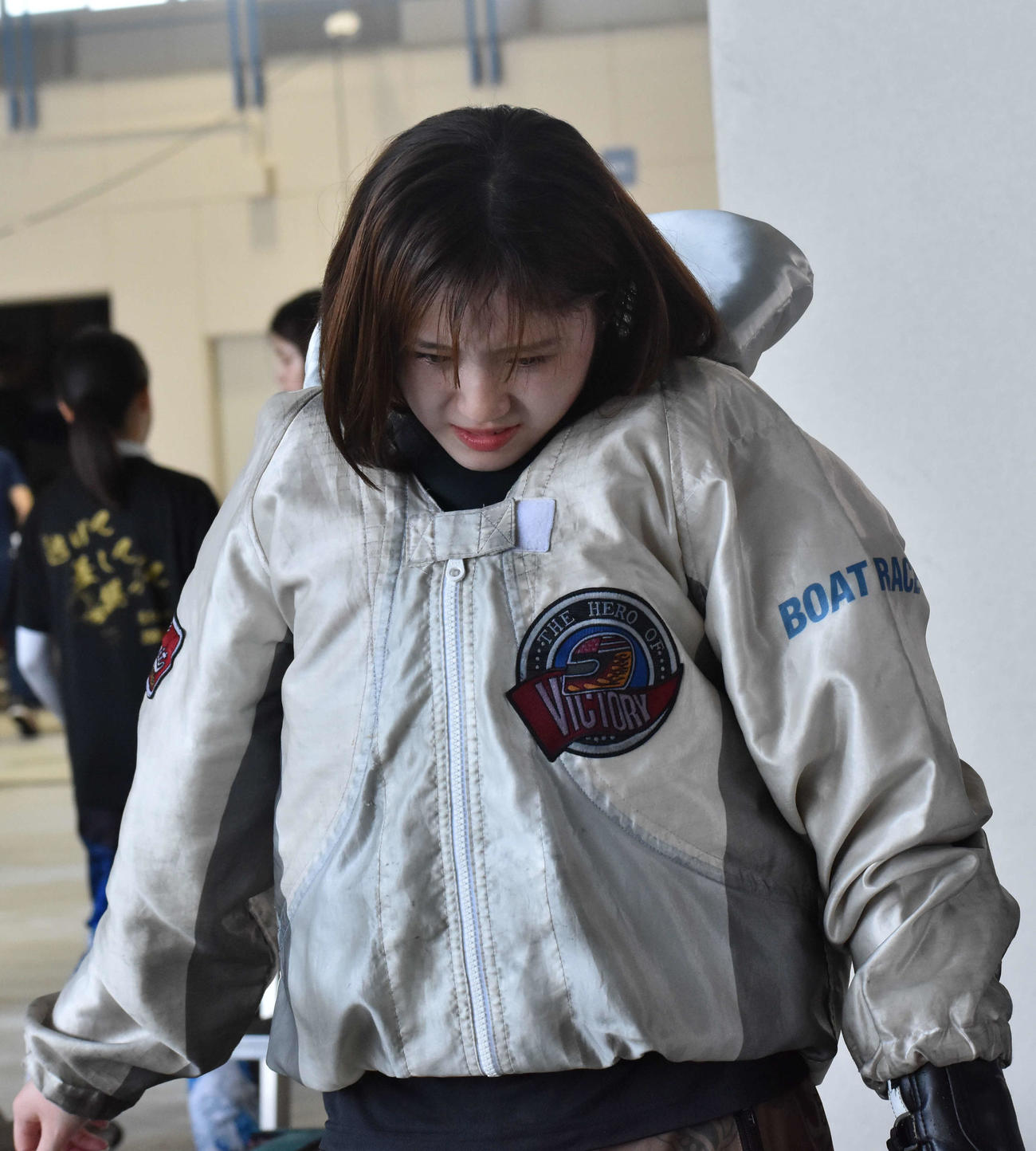 初優出を逃して悔しさをかみしめる野田彩加