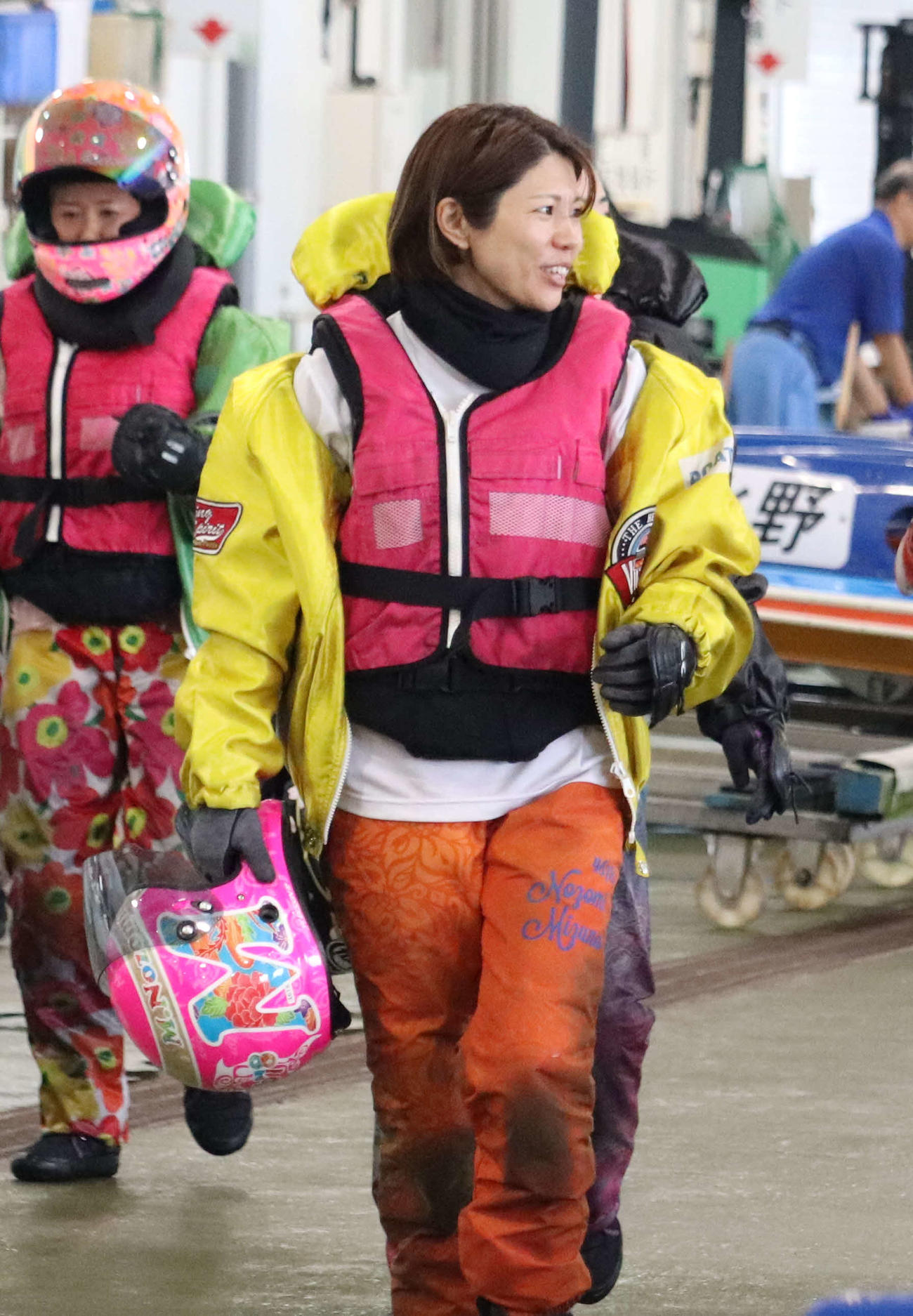 水野望美が初日連勝を飾った