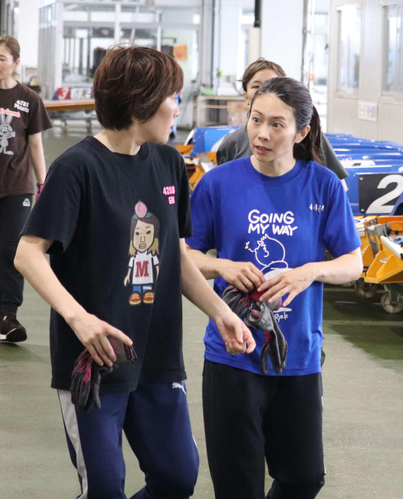 山下友貴（右）がオール3連対と堅調だ