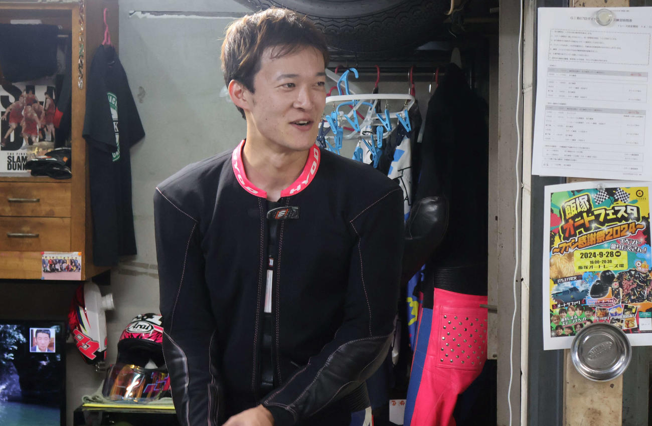 パワーあふれる走りで初日予選1Rを快勝した森本優佑