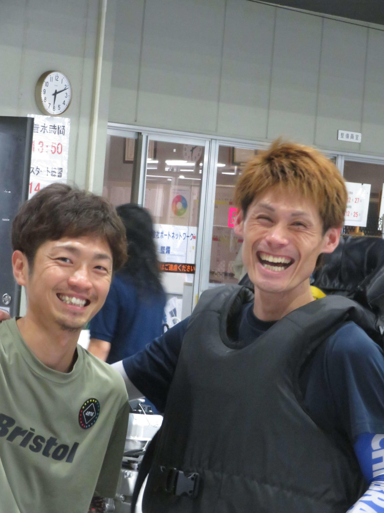 好調な走りを続ける野口勝弘（左）と北野輝季の愛知コンビ