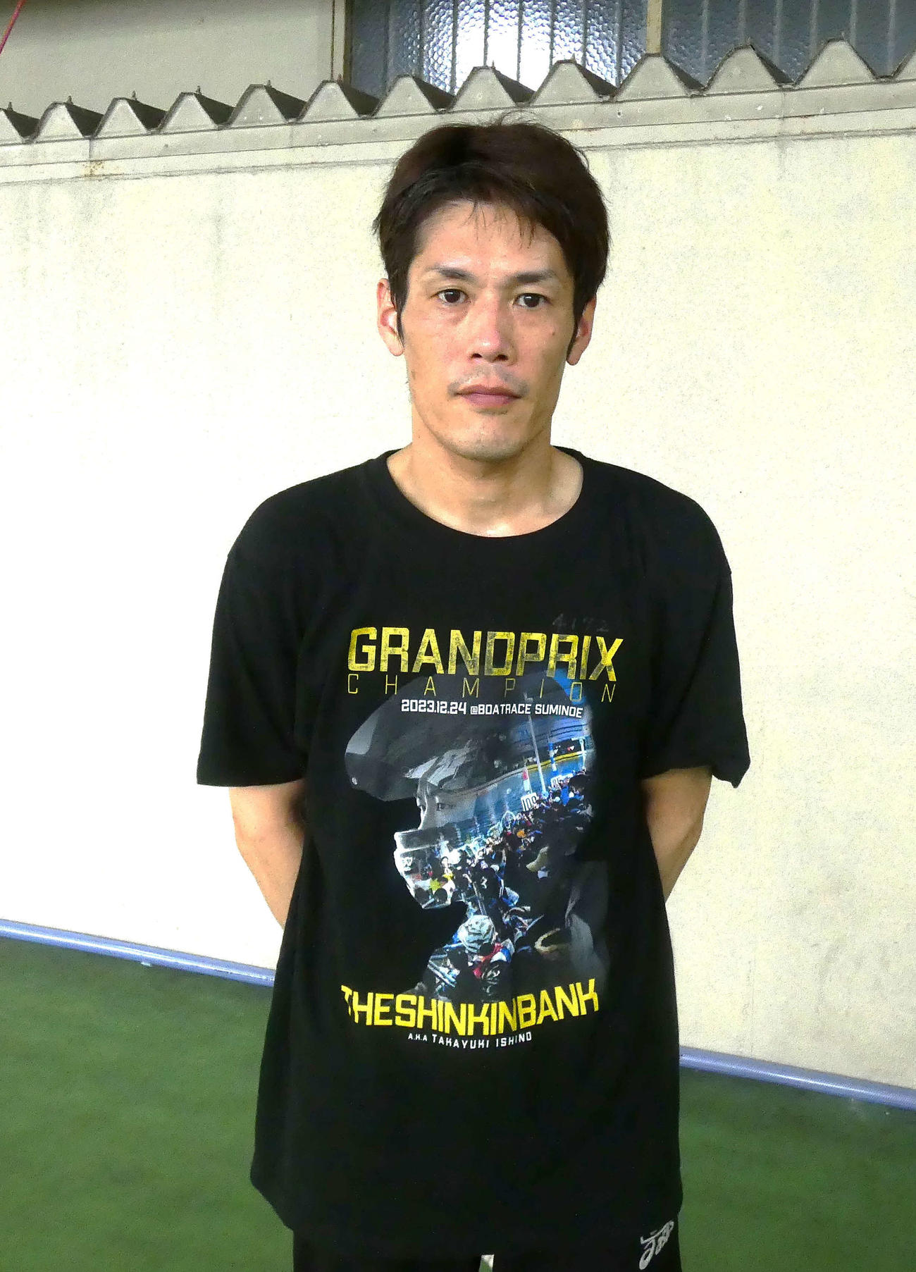 森定晃史の初日は4着で、2日目は連勝をゲットし得点を大きく加算した（撮影・前原一樹）