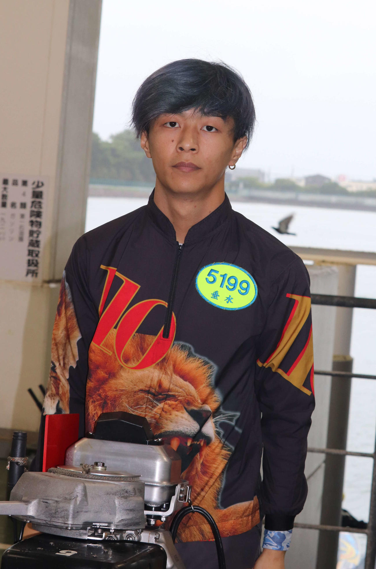 垂水悠が快パワー機を武器に巻き返しを狙う（撮影・神田成史）