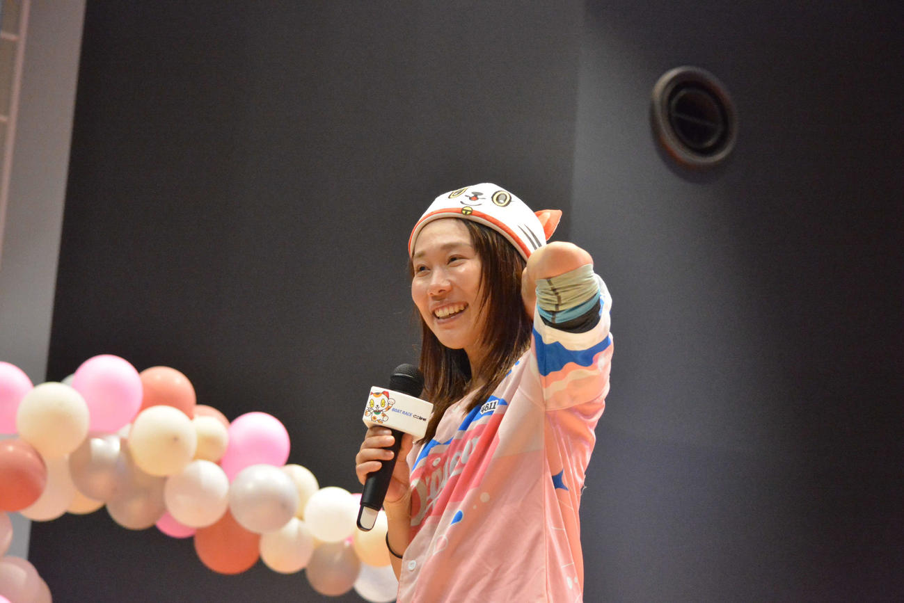 今井美亜にジャストフィットのトコタン帽子