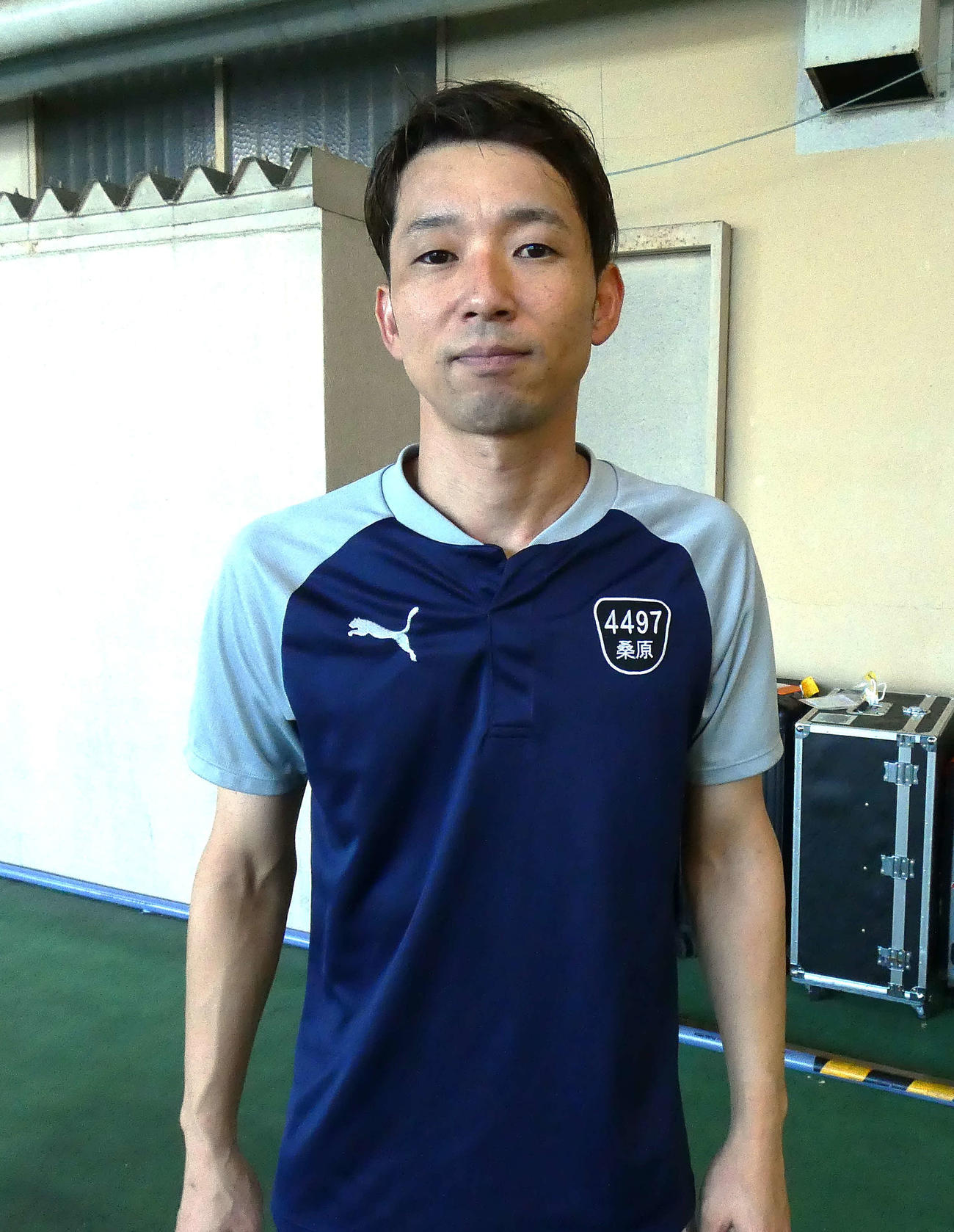 桑原悠は準優11R1枠をゲットした（撮影・前原一樹）