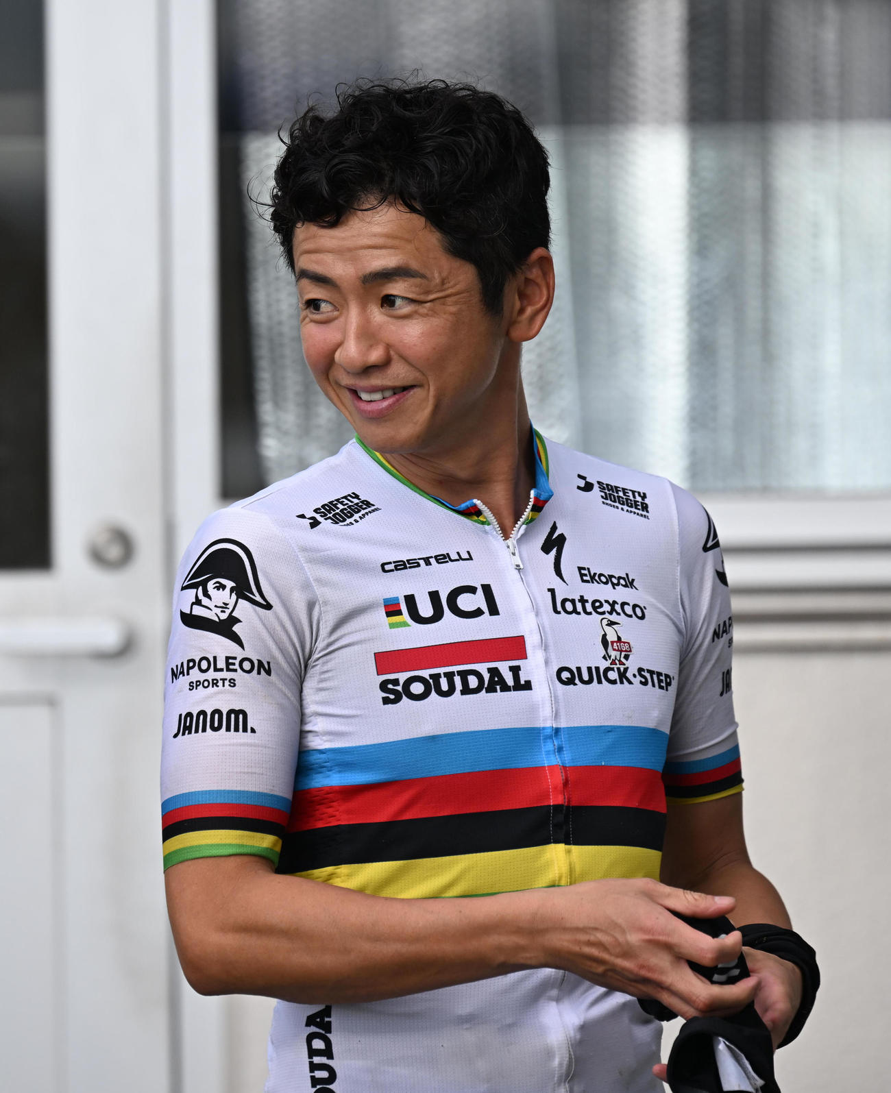 丸亀ボートボートレースメモリアル　準優9Rをで2着となった4168石野貴之（撮影・和賀正仁）