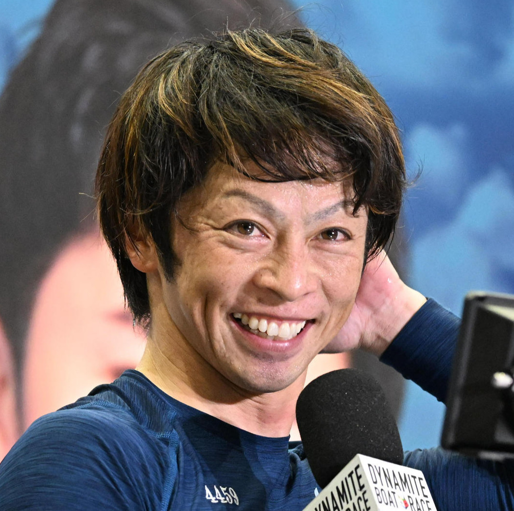 地元SG初制覇に王手をかけた片岡雅裕（撮影・和賀正仁）