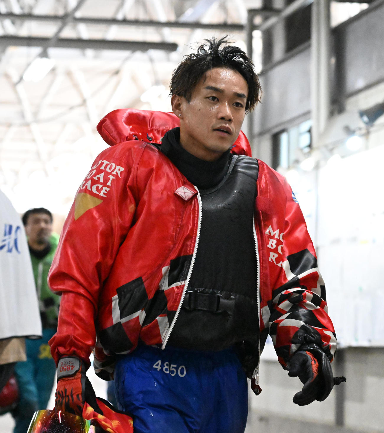 三国ボート　三国モーターボート大賞　野中一平（撮影・和賀正仁）