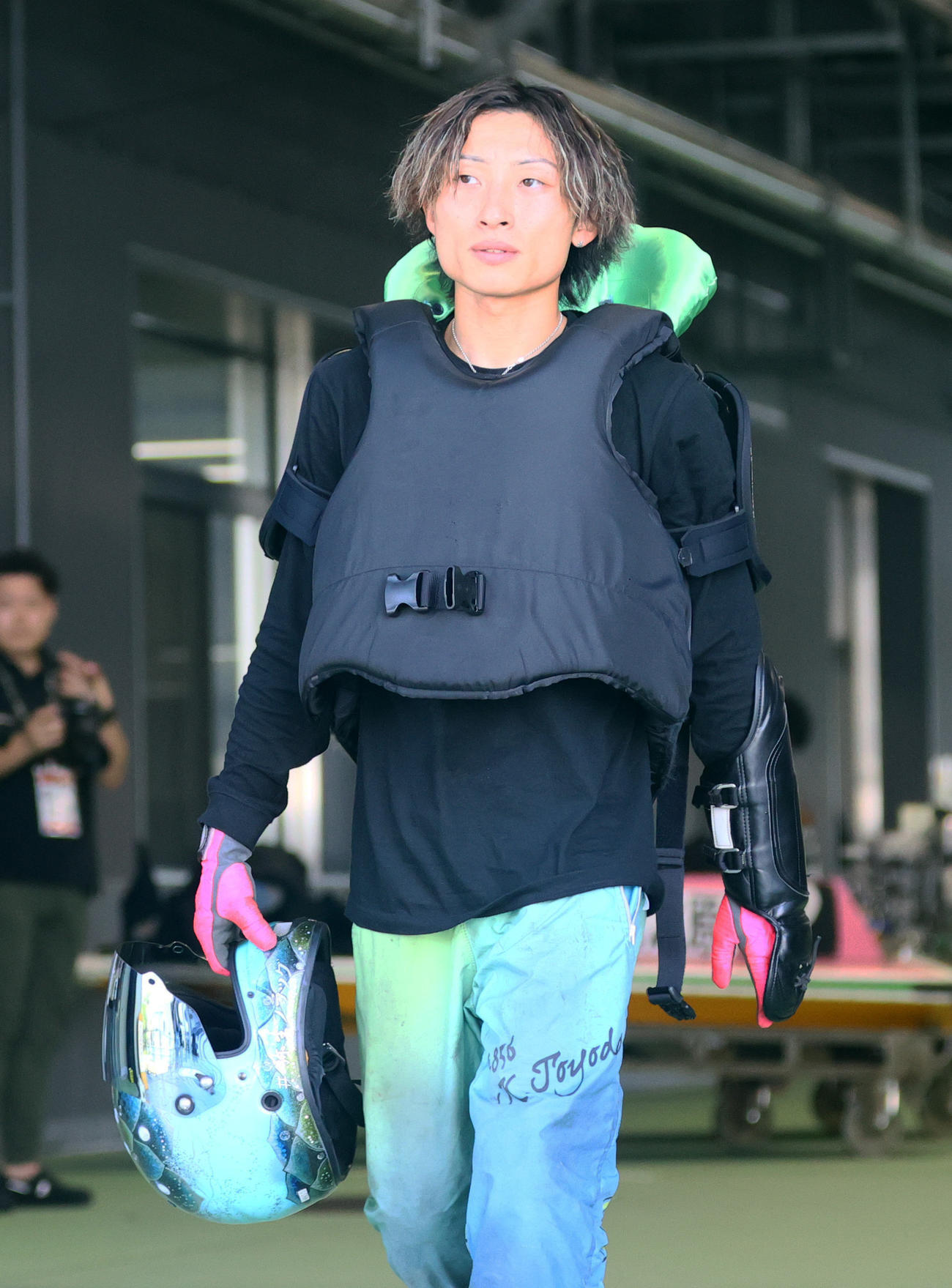 開設72周年記念　G1ツッキー王座決定戦・前検　豊田健士郎（撮影・上山淳一）