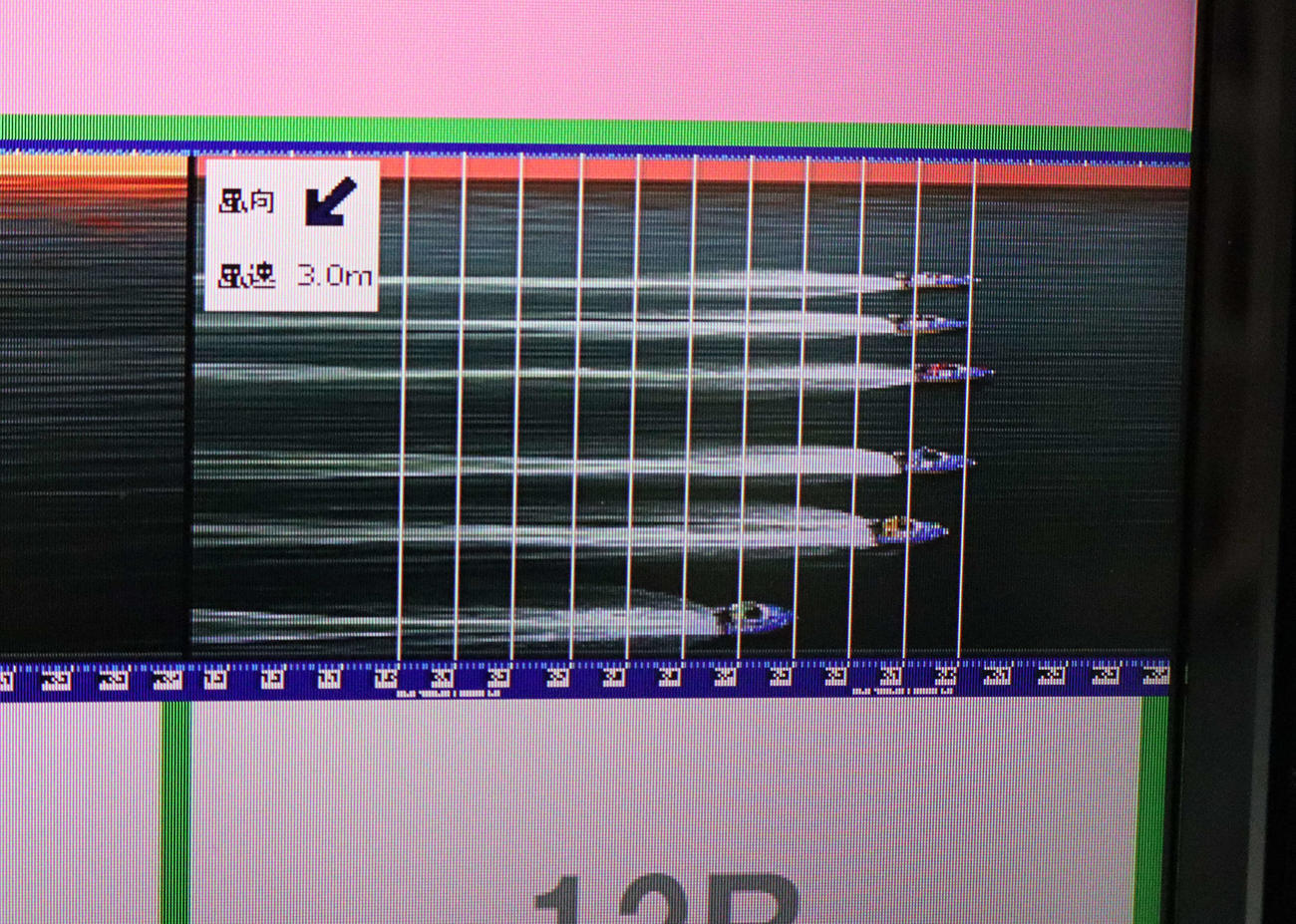 6Rで4艇の集団フライングが発生。フライングはシリーズ合計11件となった
