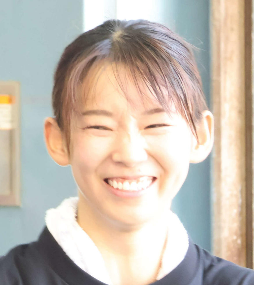 予選突破を決めて笑顔の守屋美穂