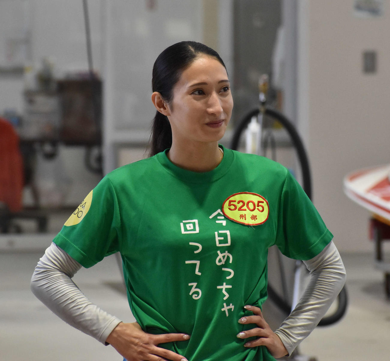機力アップに成功した刑部亜里紗