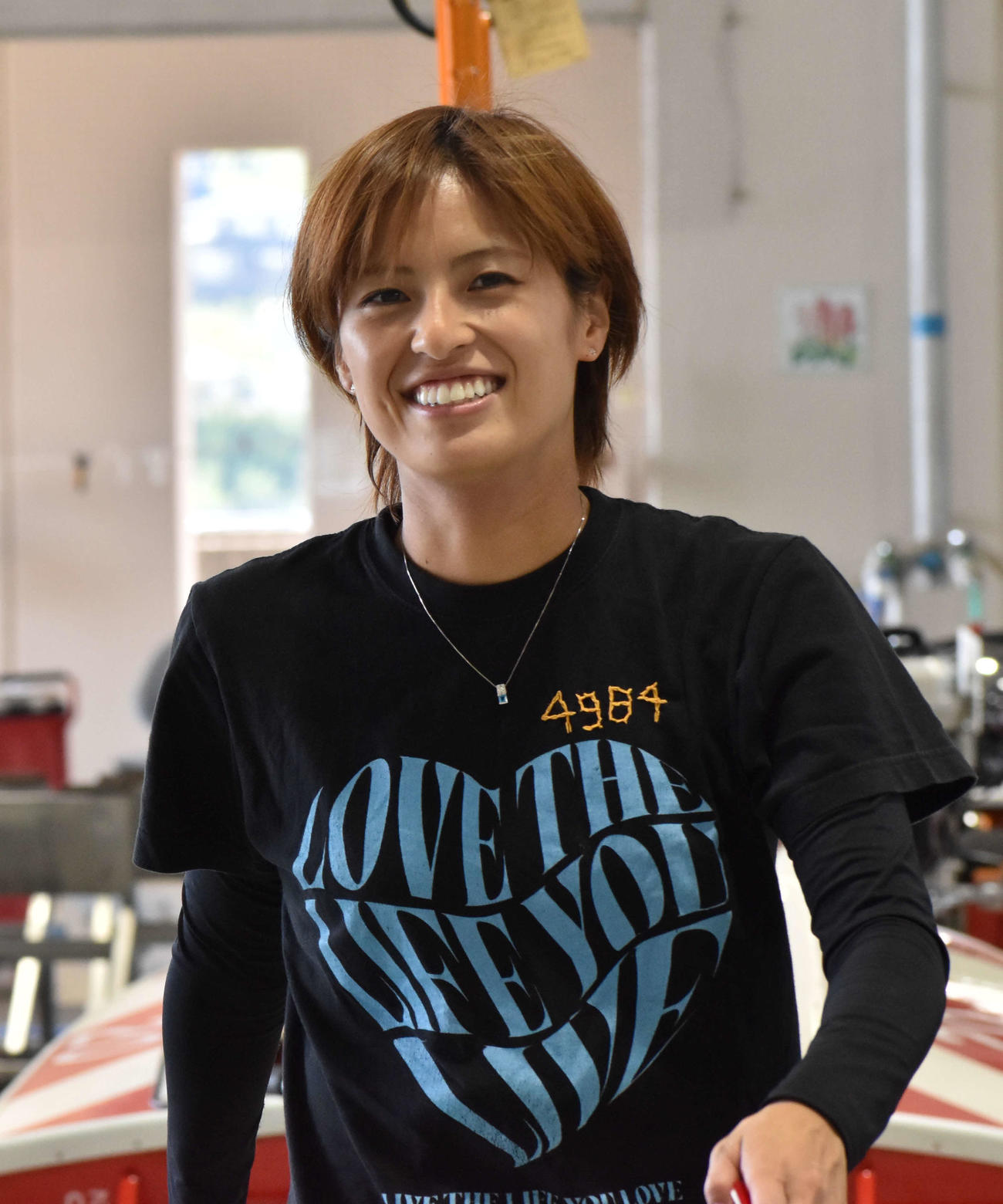 舟足上昇した森下愛梨