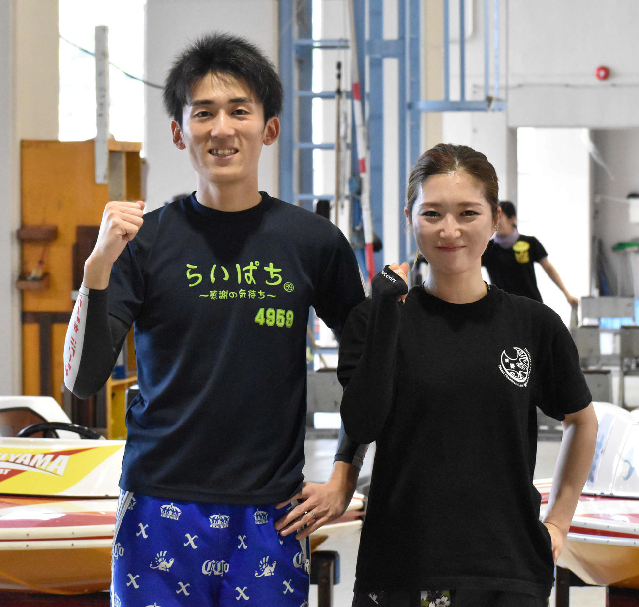 119期コンビが健闘を誓う