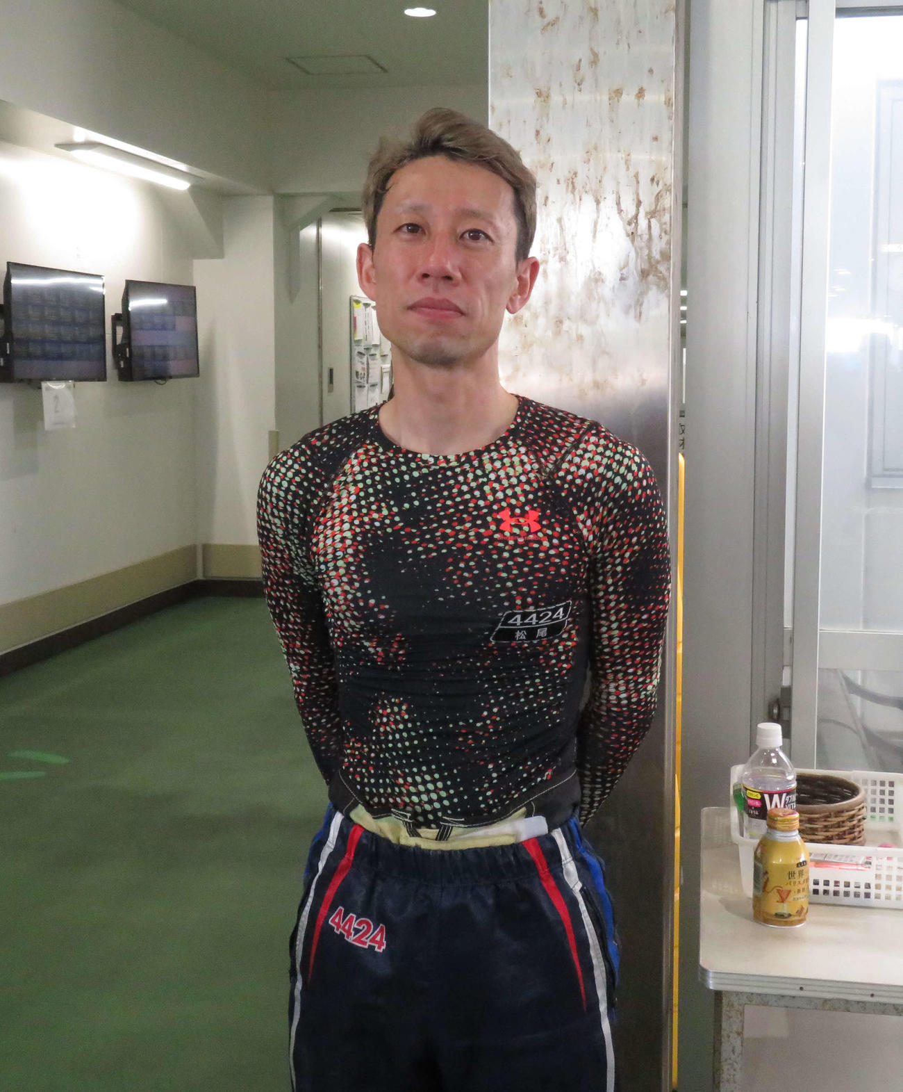 松尾昂明は伸びの良さを生かしてジカまくりを決めた