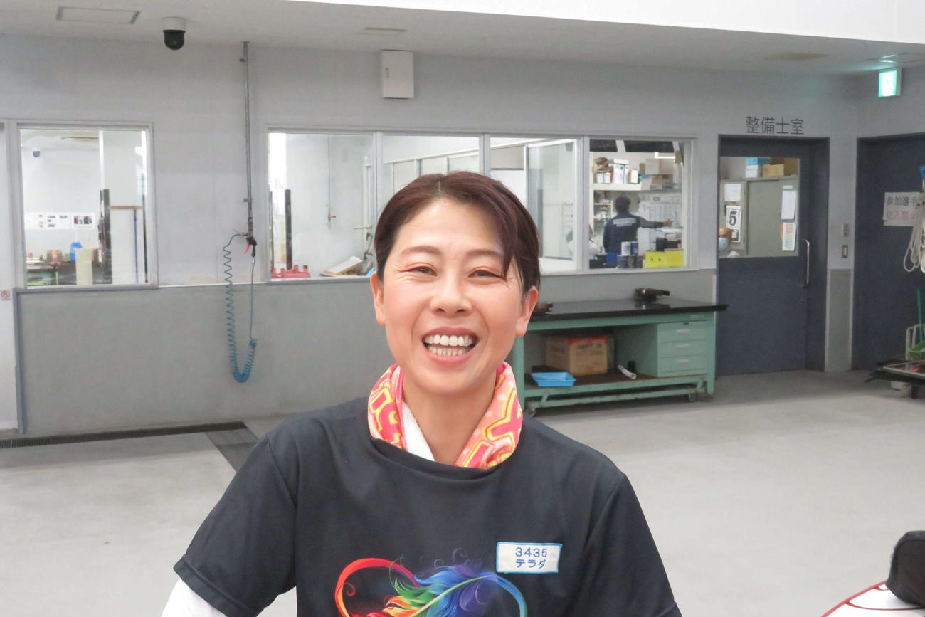 寺田千恵が優勝戦1枠をゲット。速攻あるのみだ
