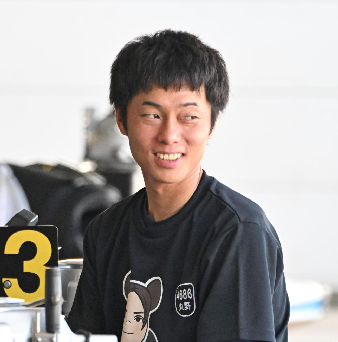 調整に集中する丸野一樹