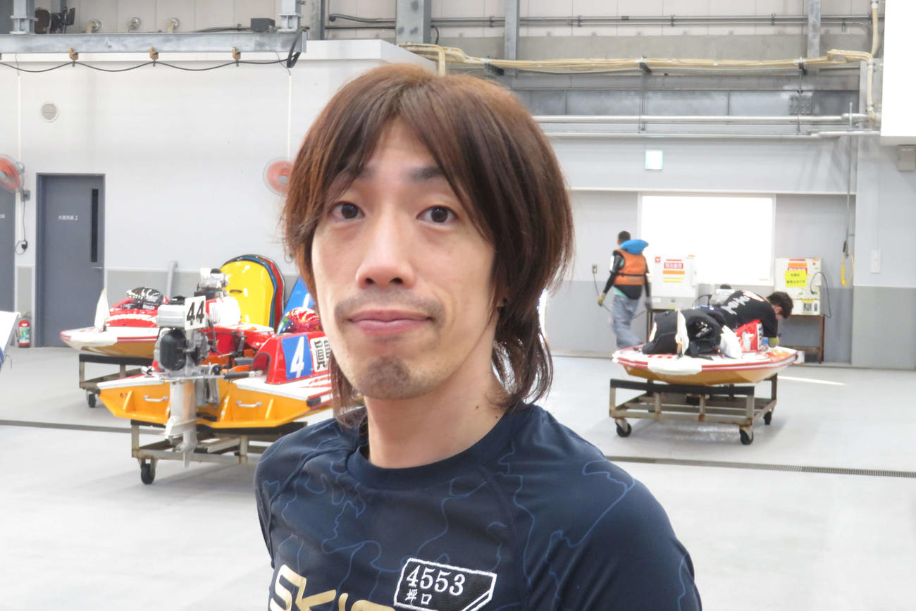 坪口竜也は注目の73号機をゲット。気配は良好だ