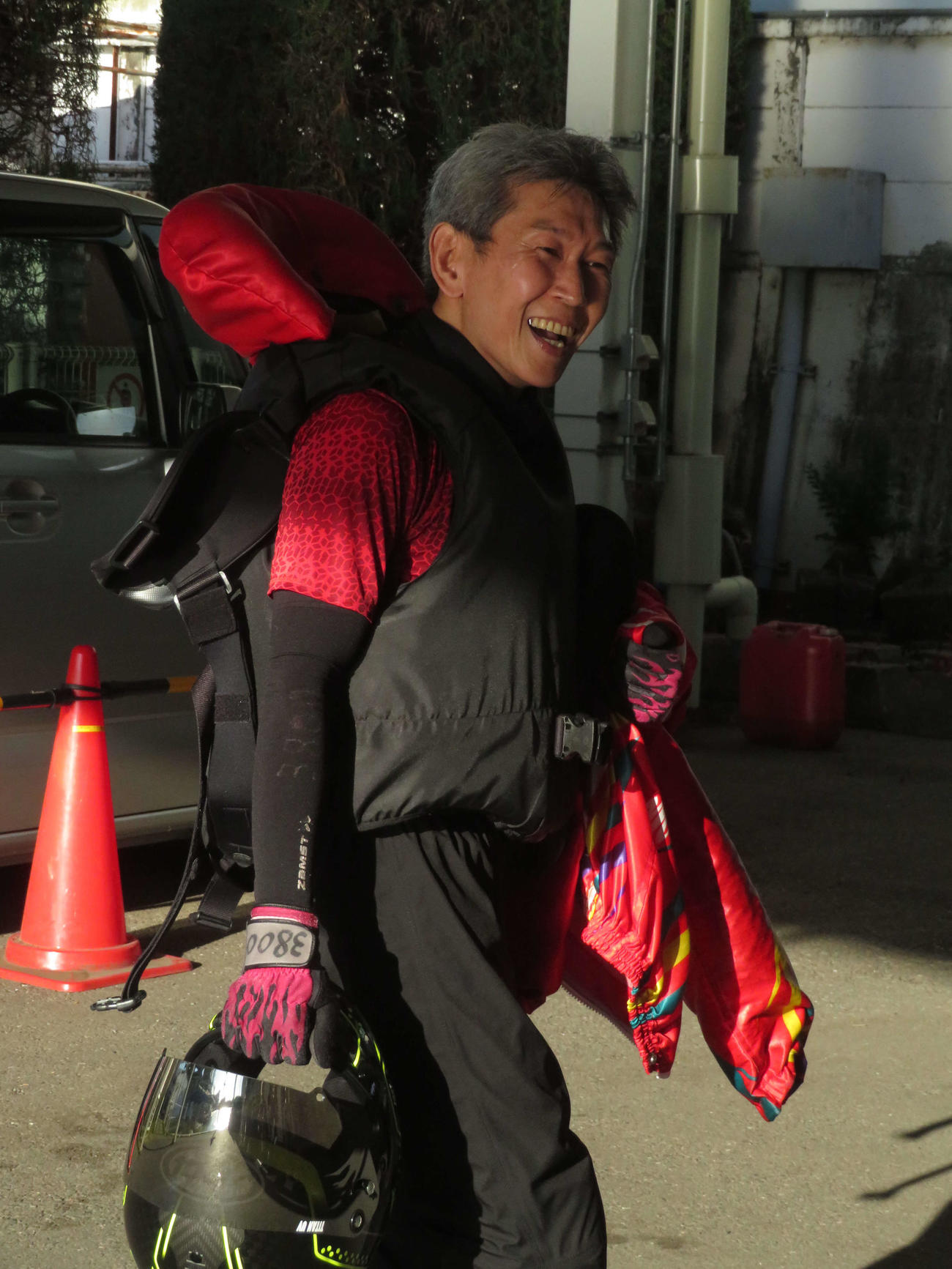 約2年ぶりの優出を喜ぶ地元の牧宏次