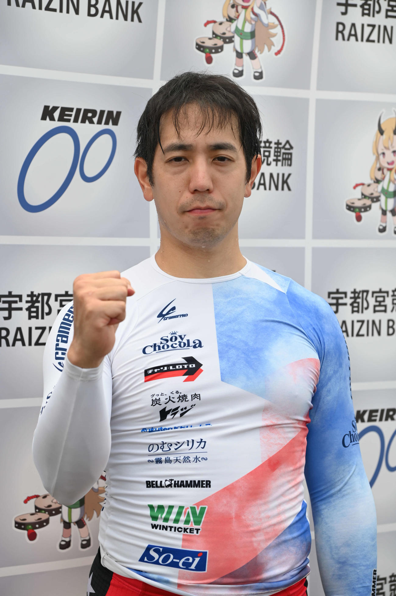 オールスターで落車後、初勝利を挙げた松浦悠士