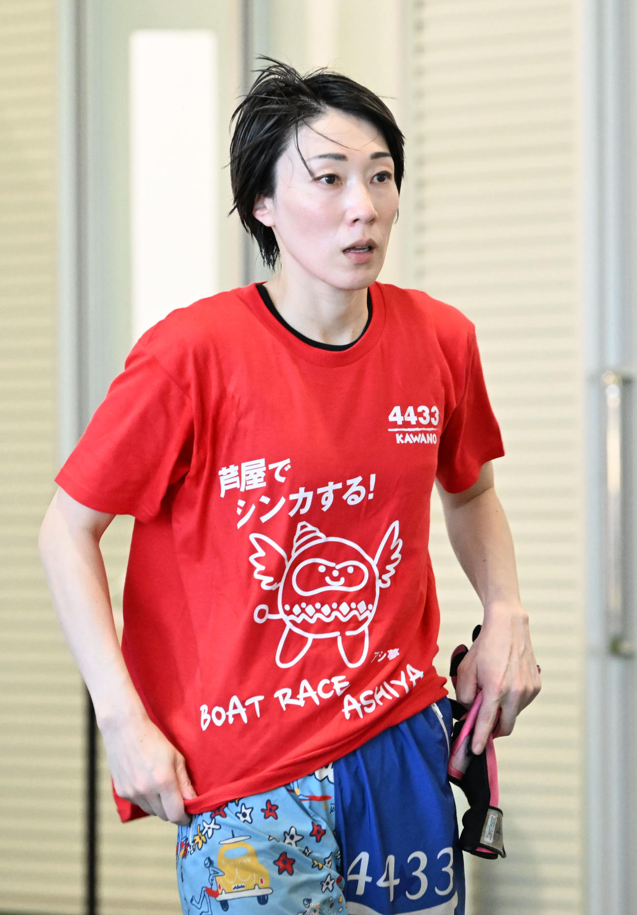 川野芽唯（撮影：林敢治）