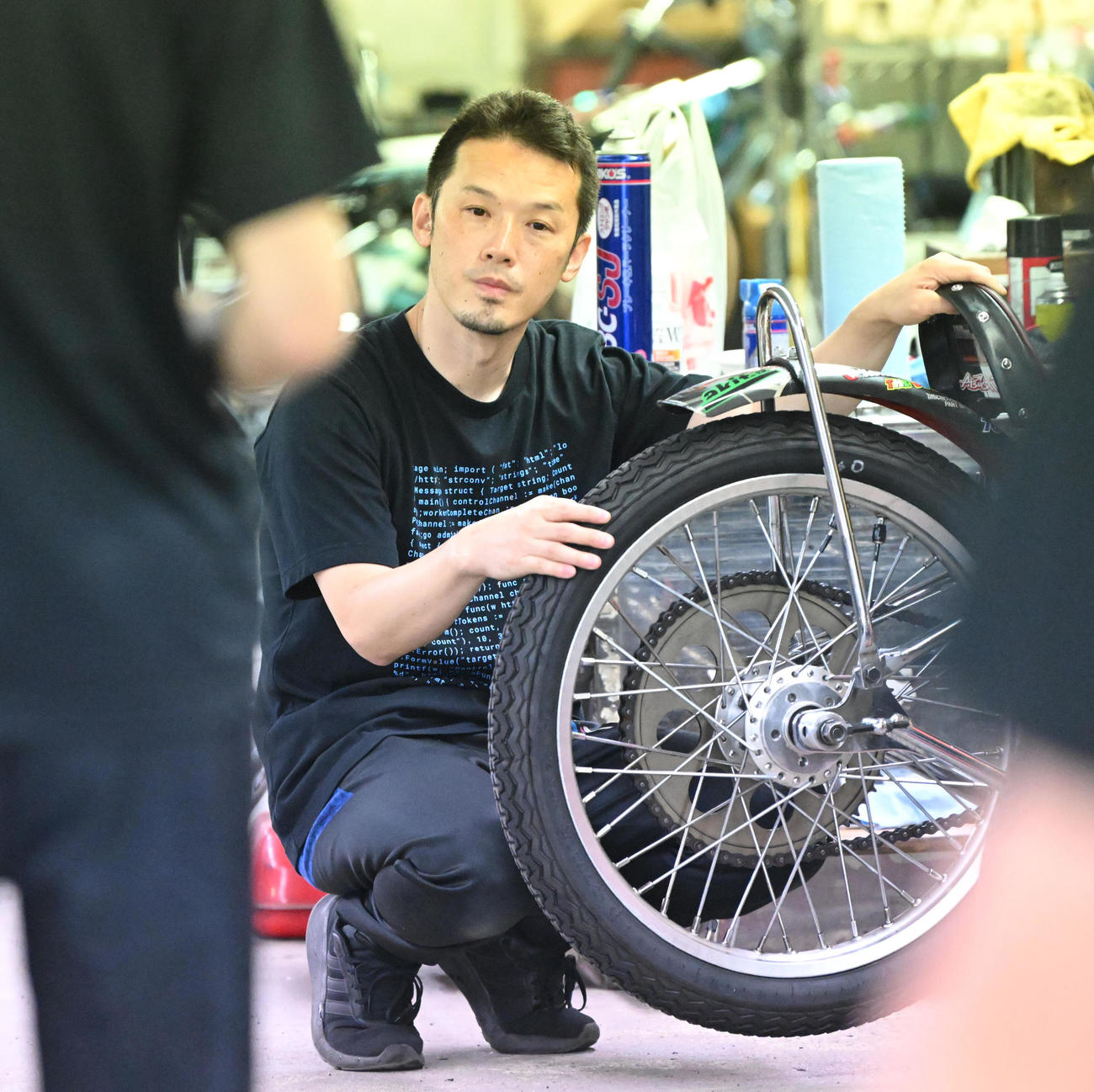 エンジンは出ていてスタートの切れも目立つ渡辺篤
