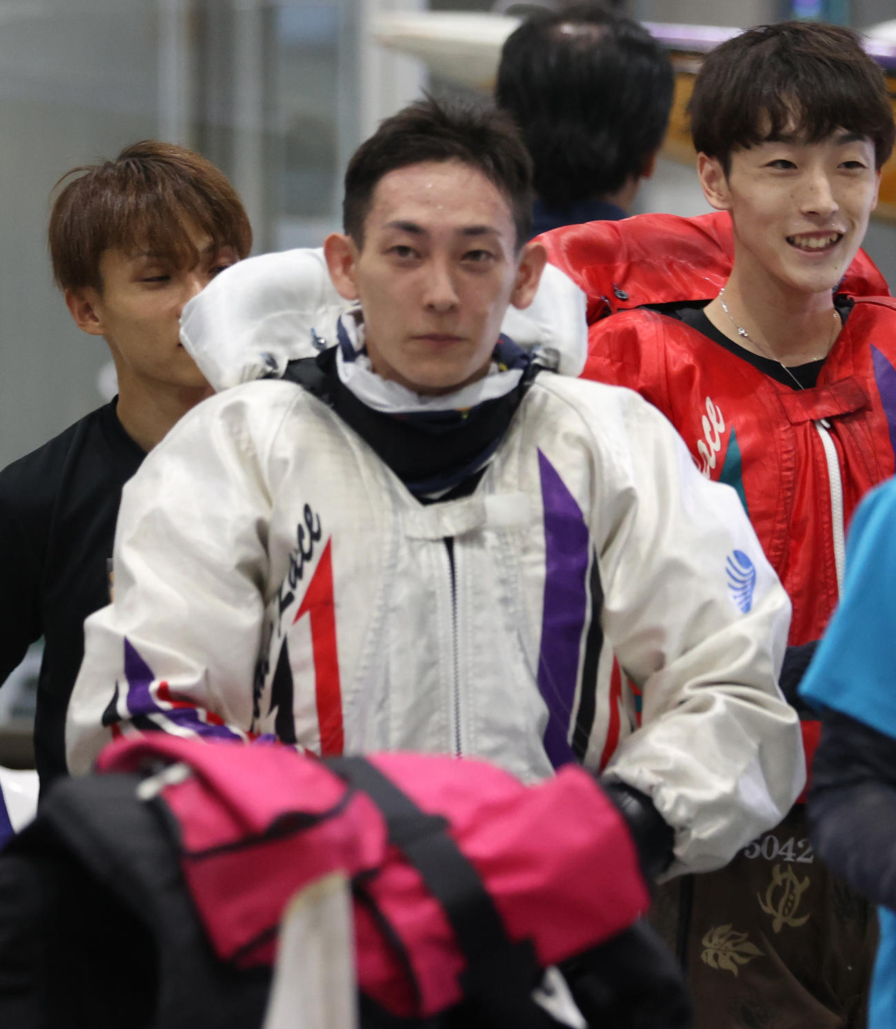 予選5RでG1初勝利を挙げた若林義人（撮影・柴田隆二）