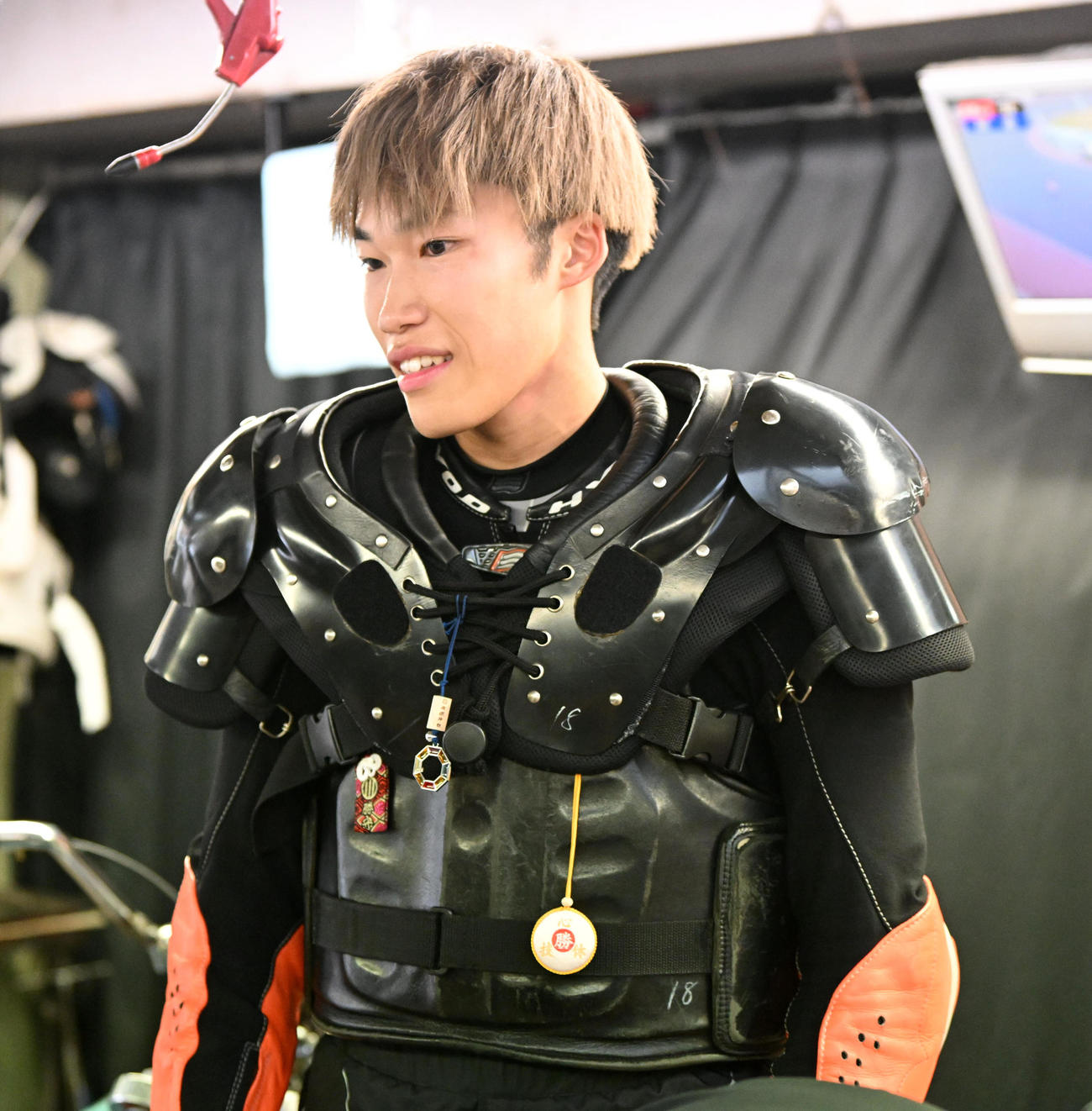山陽・佐藤励（撮影・前岡正明）