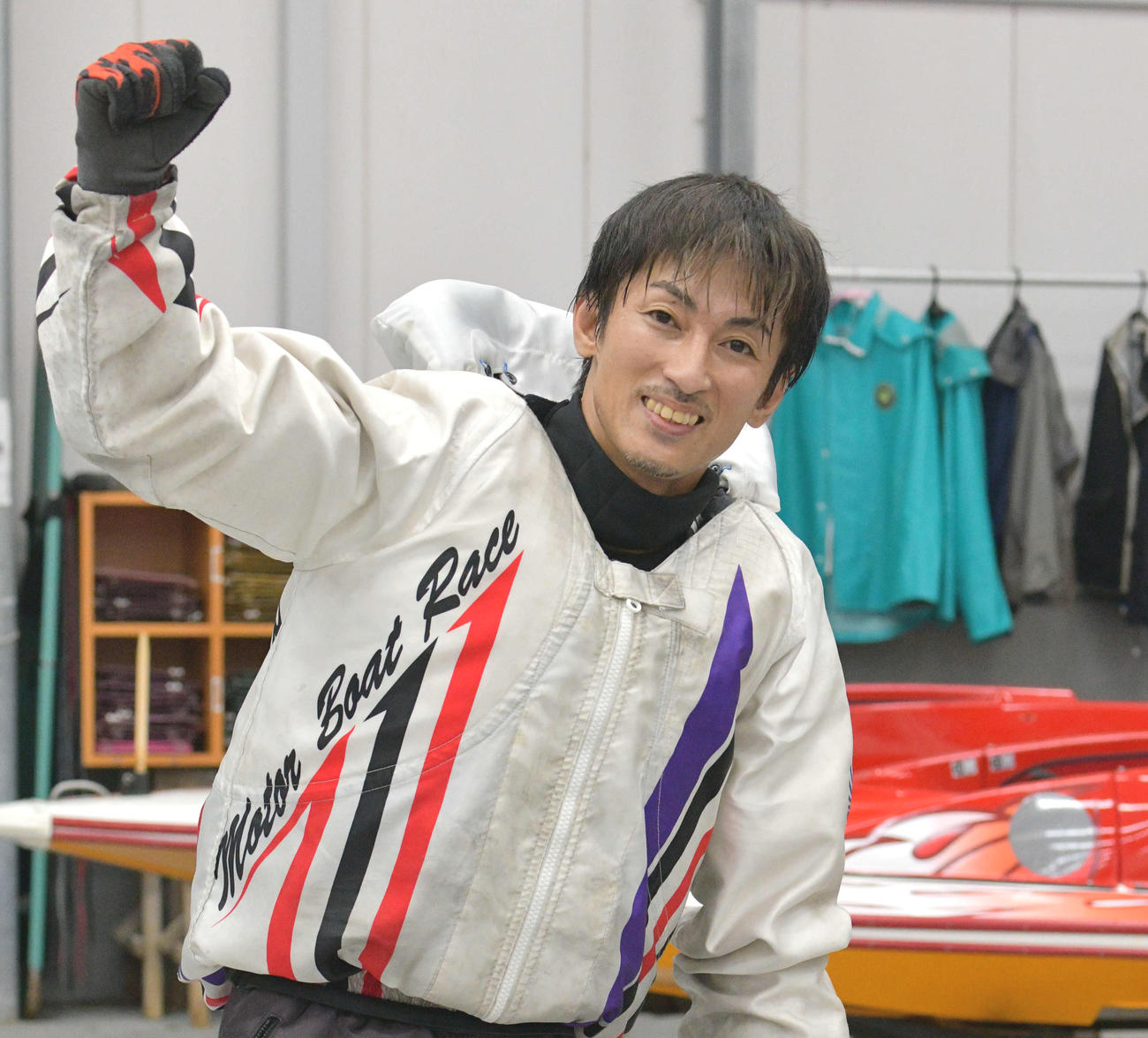 逃げて優勝を決めた中越博紀