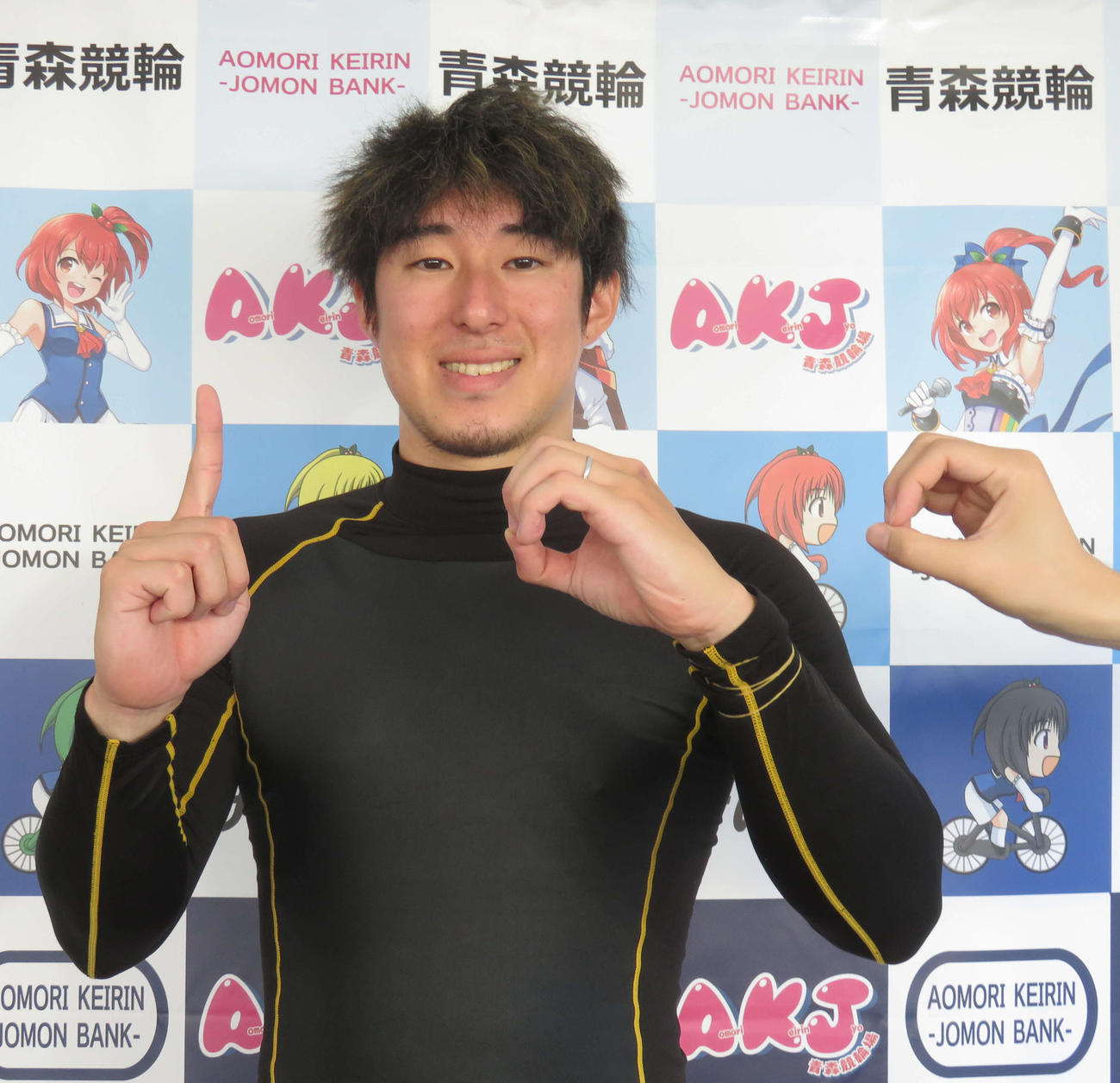 デビュー通算100勝を達成した上杉嘉槻（撮影・栗田文人）