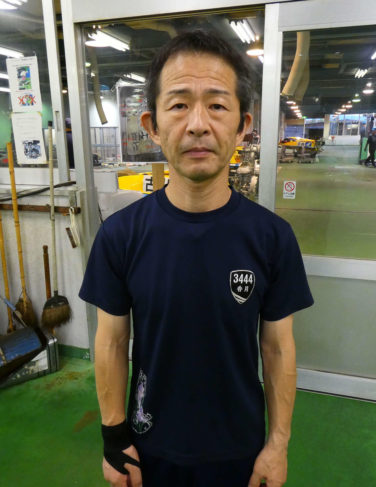 香月大介の3号機は好気配を見せている（撮影・前原一樹）