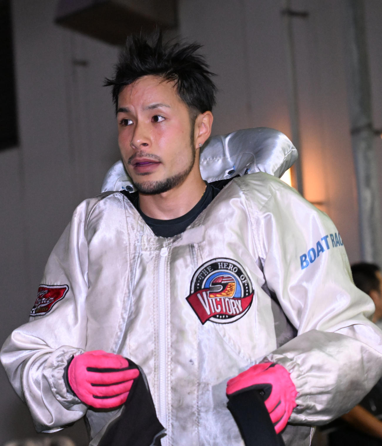 若松G1・3日目　7R1着　4847佐藤（撮影・林敢治）