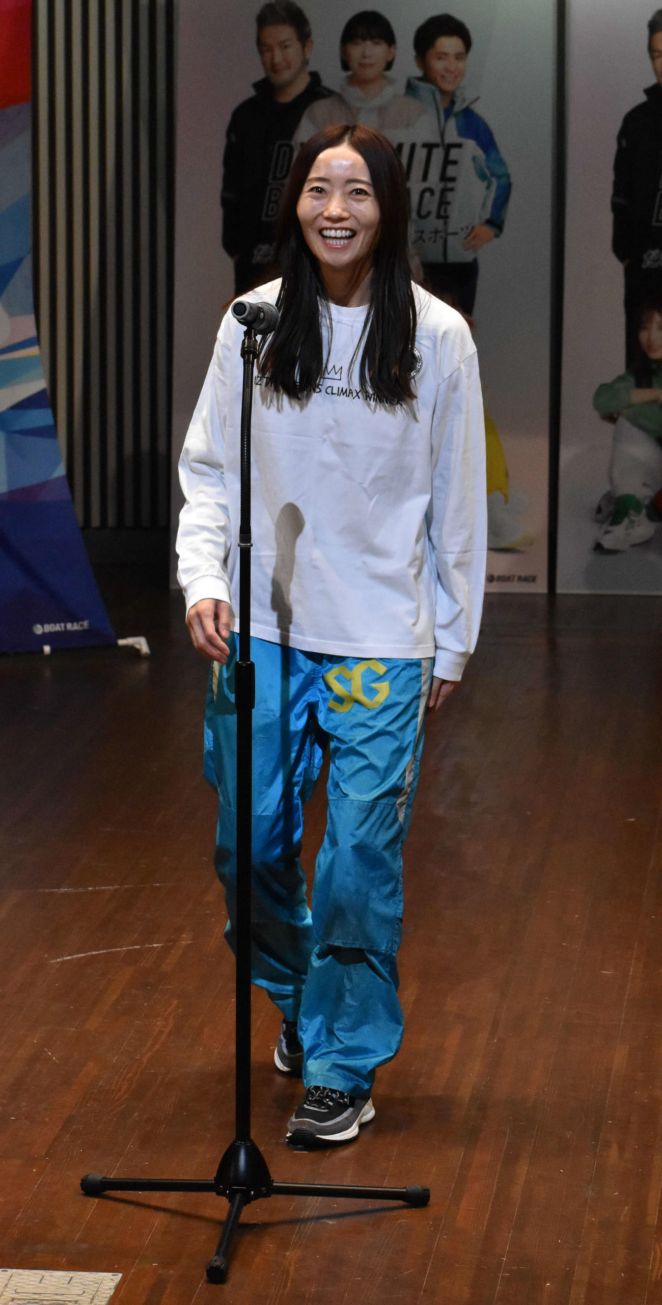 浜田亜理沙は大声援に笑みがこぼれた