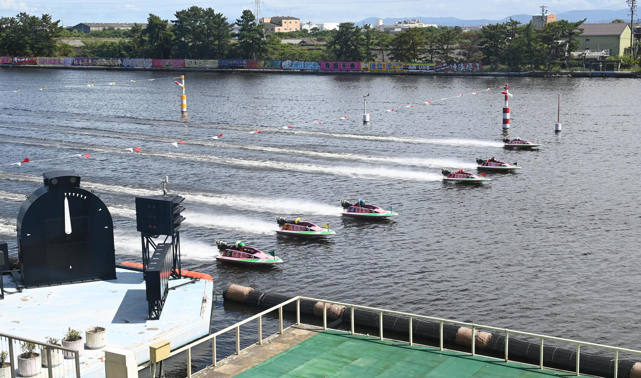 津ボートレース場（2023年7月31日撮影）