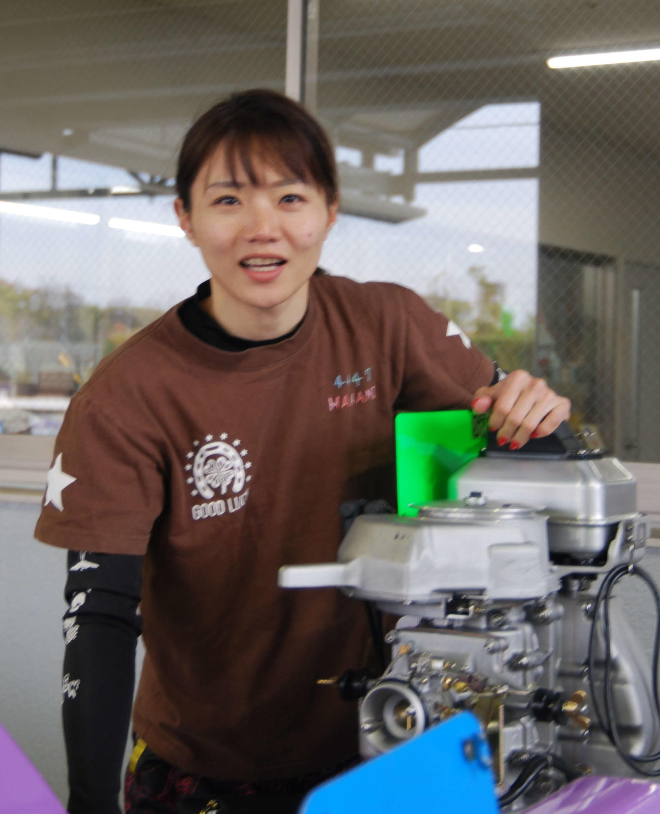 深川麻奈美が3日目のリベンジに挑む