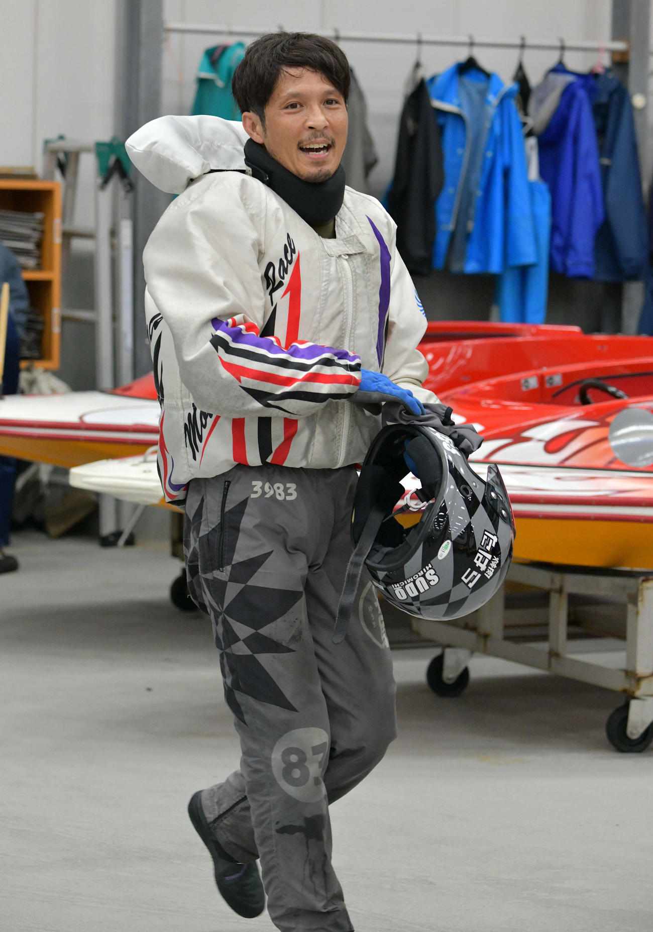 イン戦を制し今年初優勝を飾った須藤博倫