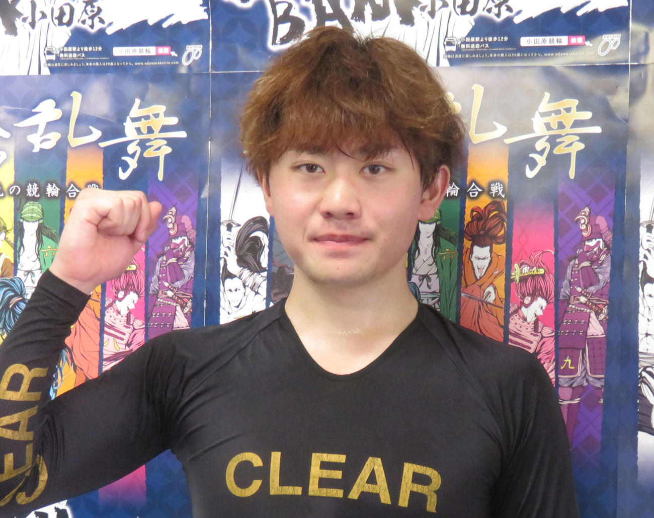 初日からの修正に成功した新人・佐々木亮太（撮影・栗田文人）