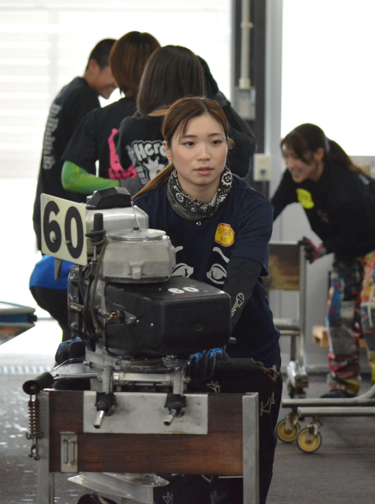 石川真二相手に枠を主張して粘り込んだ奥村明日香