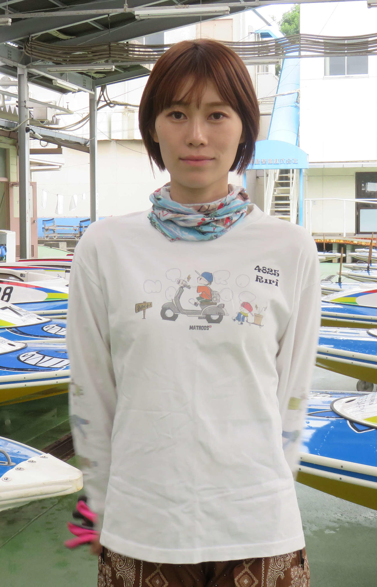 倉持莉々が平和島で復帰、ママになって以前よりちょっとほっそりしました