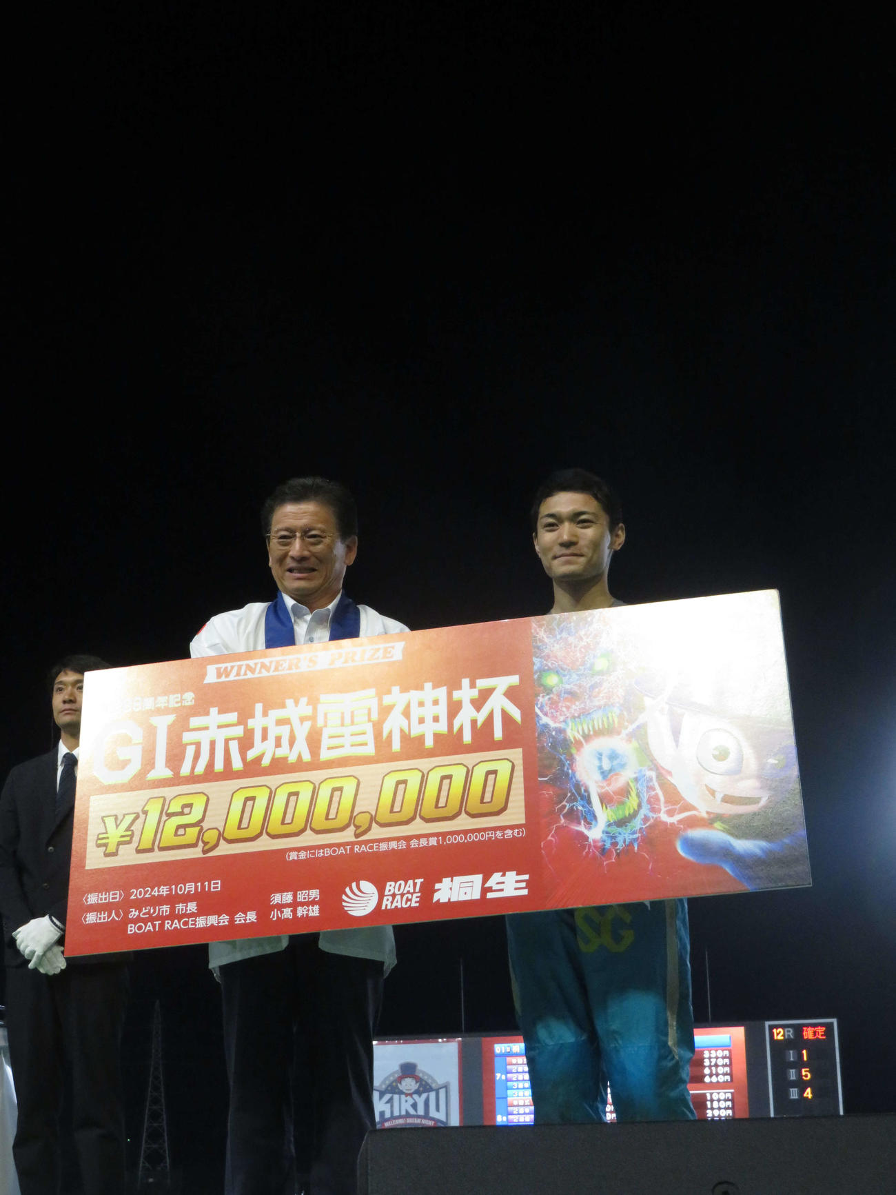 新開航が桐生周年初制覇。通算2度目のG1優勝を飾った