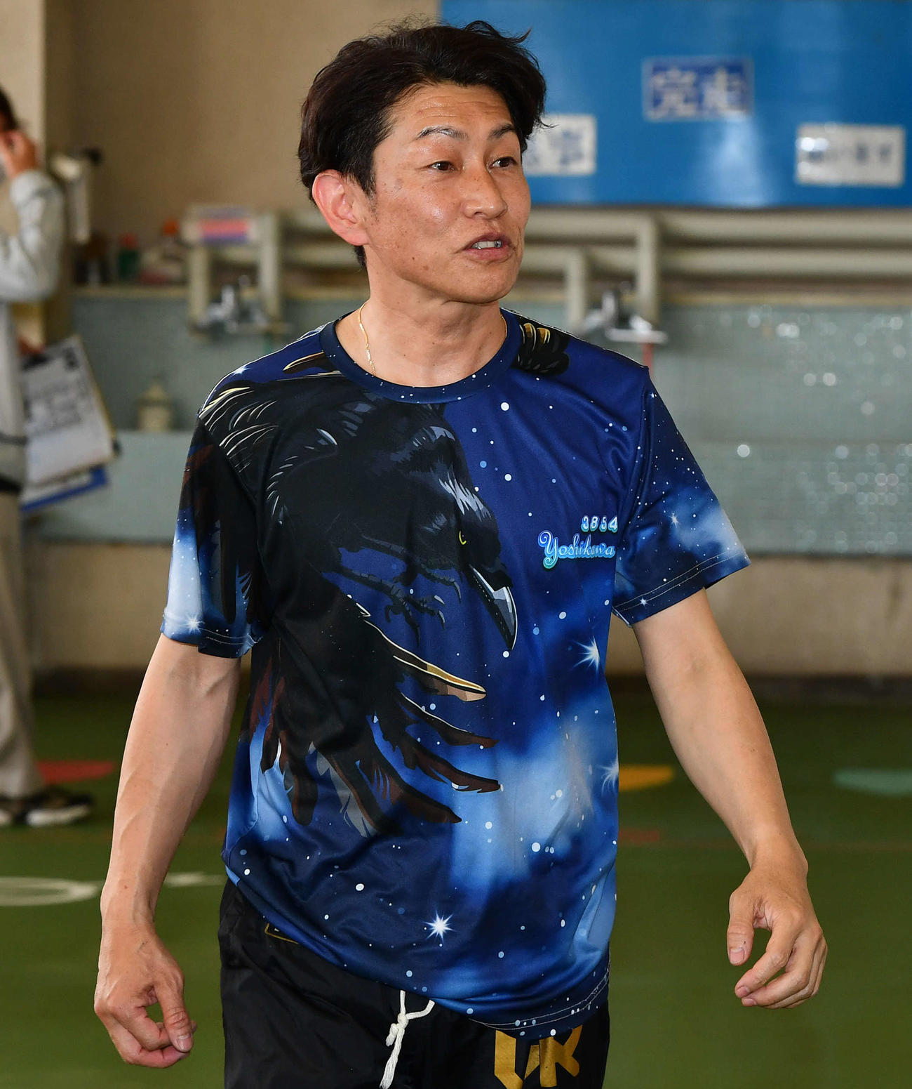 ボートレースバトルトーナメント2日目　9R、1着の3854吉川元浩（撮影・岩下翔太）