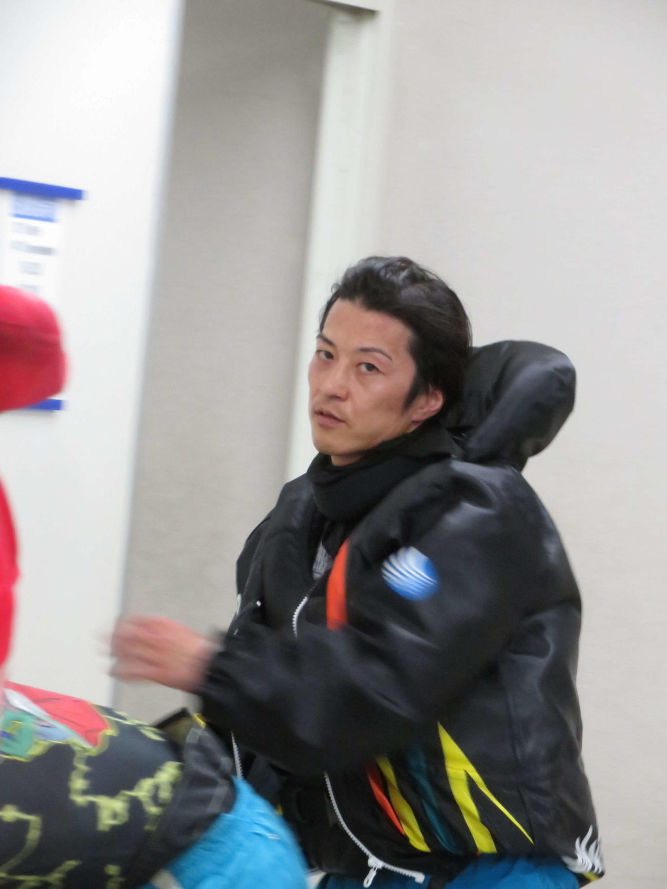 準優9Rを2コース差しで制した永井源（撮影・湯田坂賢一）