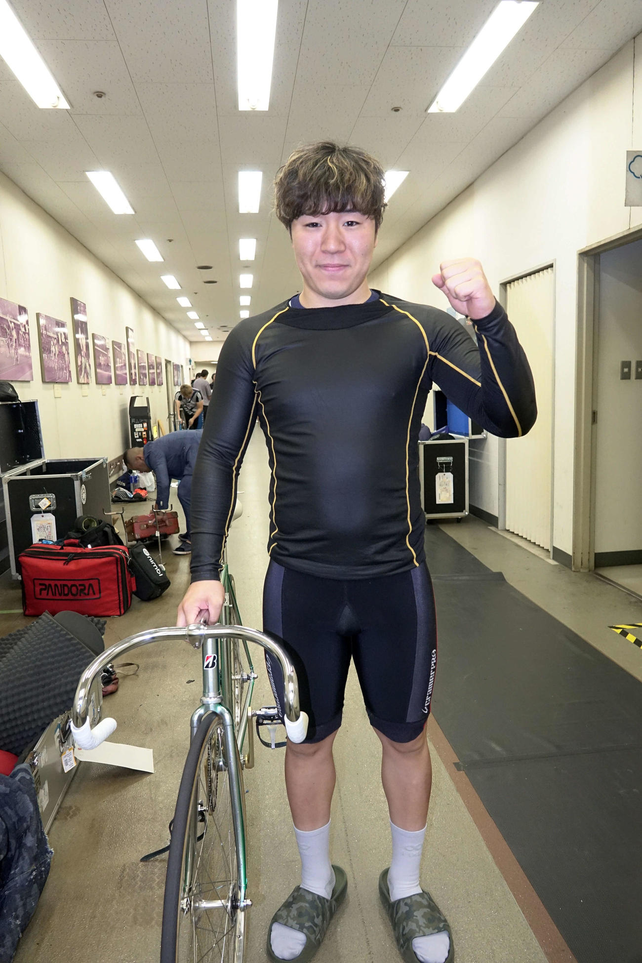 YGP以来の立川参戦に闘志をみなぎらせる上野雅彦