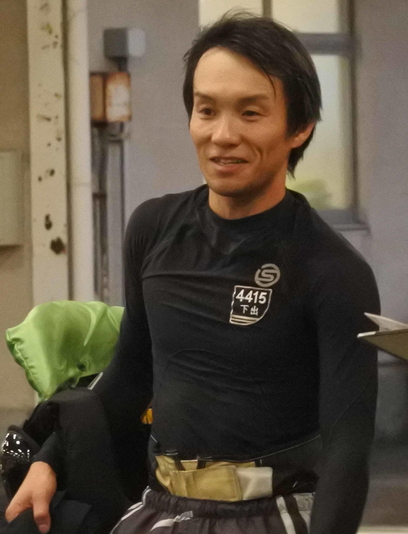 下出卓矢は早くもスリット近辺に余裕あり。2日目も迫力ある攻撃を繰り出す