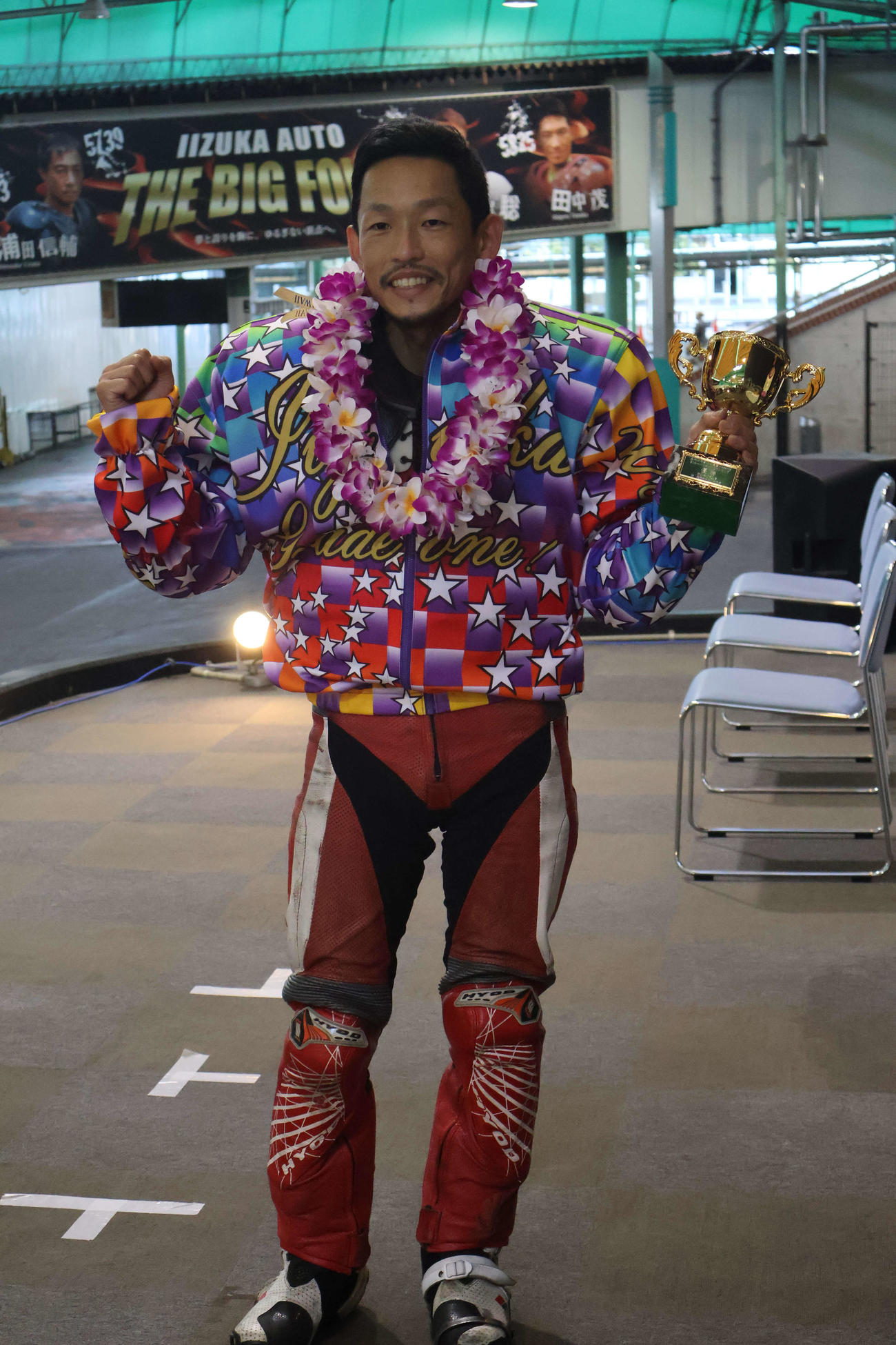 中村雅人が後続を振り切って大会初Vを飾った